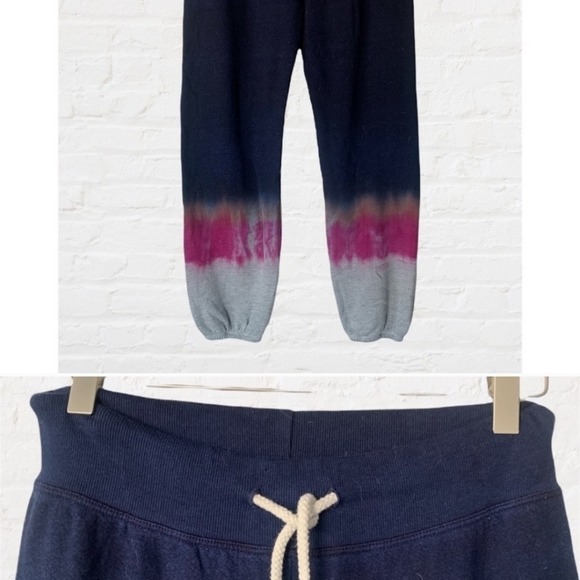 𝅺SUNDRY Tie Dye Gradient Lounge Sweatpants Joggers - Picture 3 of 3